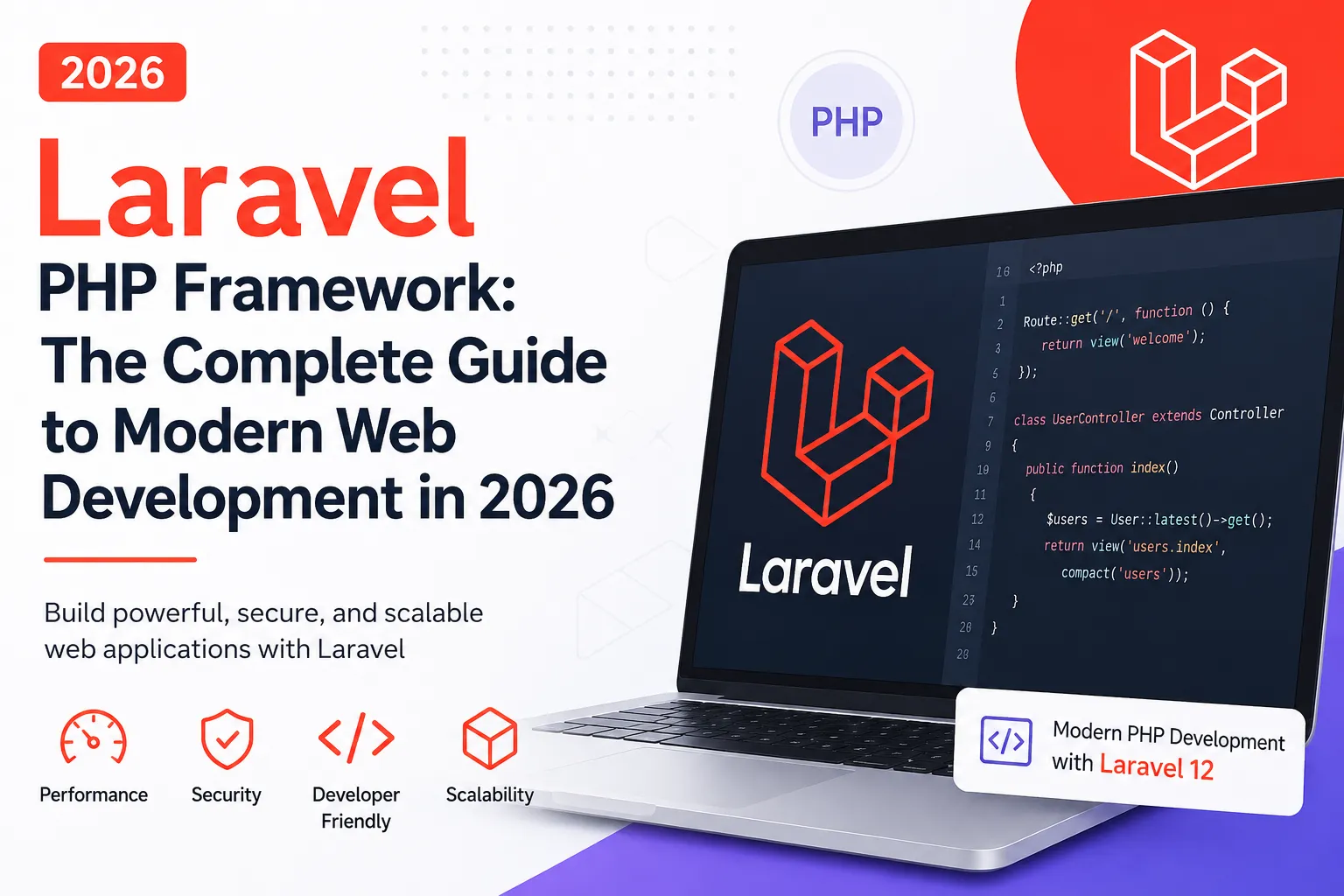 Laravel PHP Framework: The Complete Guide to Modern Web Development in 2026